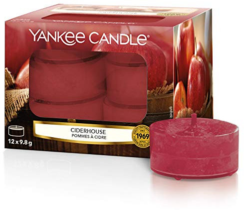 Yankee Candle Duft-Teelichte, Ciderhouse, Farmers’ Market Kollektion, 12 Stück