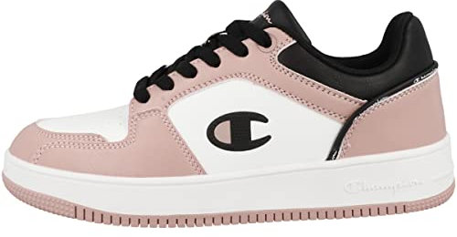 Champion RD18 2.0 Low W Sneakers Donna Scarpe, Rosa/Bianco (PS013), 38 EU
