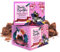 Monty Bojangles Ruby Fruit Sunday Kakaobestäubte Tartufo Pralinen, 2 x 150 g, Schokolade Geschenkset, Schokoladentrüffel mit Rotem Beeren- und Keksgeschmack, Preisgekröntes Luxus Pralinen Geschenk