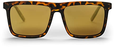 CHPO Unisex Bruce Sunglasses, Matte Black, 52