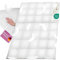 B!HOME Ganzjahresdecke 100% Daunen 135x200cm (640g) Kassettenstegbett Bezug 100% Baumwolle Decke Ganzjahresbett Vierjahreszeiten Bett Bettdecke Steppbett Steppdecke Vier Jahreszeiten