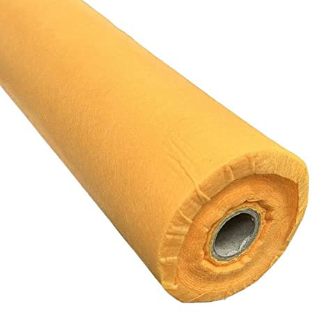 Generico Rotolo TNT 70 cm X 50 METRI - 25gr LEGGERO MA ECONOMICO | TOVAGLIA USA E GETTA COPERTURA INTERNI ESTERNI TAVOLI FESTE CERIMONIE PARTY EVENTI (Arancione)