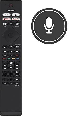 VINABTY FernbedienungErsetzt für Philips 398GM10BEPHN0040SY 398GM10BEPHN0041SY 996592102595 65OLED806/12 65OLED936/12 48OLED806/12 48OLED936/12 55OLED806/12 Remote Control