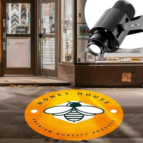 TM50 GOBO PROJECTEUR ROTATIF IP67 Etanche Outdoor LED Light - Logo GOBO Projecteur pour Entreprise