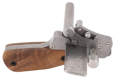 Cortador de Tiras de Cuero Manual, Herramienta de Acero Inoxidable 304 de 10 a 60 Mm para Corte Manual de Tiras de Cuero