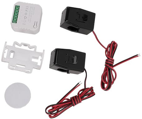 AC100-240V Smart Energy Monitor, Two Way Bilateral Energy Meter, with 100A Current Transformer Clamps Sensor, for ZigBee