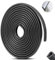 Jormftte Car Door Edge Protector, Black Universal Fit Rubber U Shape Guard, 5M x 10mm x 7mm, Fit for Most Cars