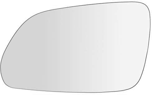 Suysion Spiegelglas Links Beheizbar für VW Polo 9N 2005–2009 & Skoda Oktavia 1Z3/1Z5 2004–2008 – Asphärisches Außenspiegelglas Ersatz Rückspiegel Auto