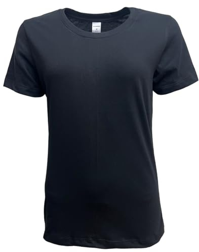 HERMKO 7011800 Damen T-Shirts mit Rundhals aus 100% Bio-Baumwolle