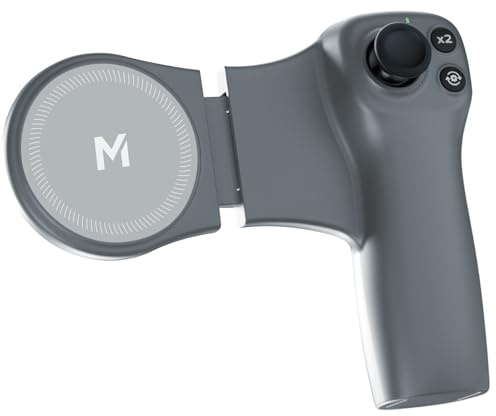 MOVMAX Pocket Controller for DJI Osmo Pocket 4/3/2 | Bluetooth remote with Hall joystick and magnetic phone holder.