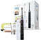 Philips Sonicare DiamondClean wiederaufladbare elektrische Zahnbürste mit Doppelgriff, schwarz - mit USB-Lade-Reiseetui und Ladeglas (UK 2-Pin-Badezimmerstecker) - HX9392/39