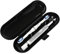 Youmang Reise Etui Für Oral B Pulsonic Slim 1000/1100 Schallzahnbürste 1 Handstück Und 2 Aufsteckbürsten - Schwarz