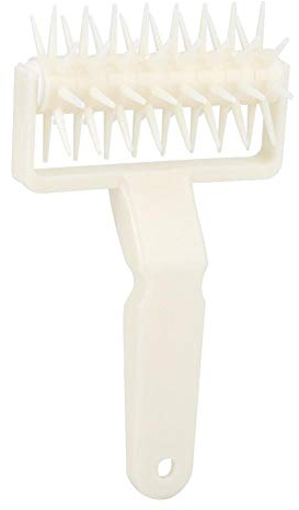 Pizza Dough Roller Plastic Pizza Dough Docker with Spikes Thin Crust Pizza Docker Rollers Prevents Docker from Blistering Bread Cookie Pie Pastry DIY Kitchen Baking Tools