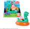 TOMY Toomies George & Dinosaurier Badeinsel, Baby-Badespielzeug, spaßiges Bade-Accessoire und Wasserspiel für Kinder, geeignet für 18 Monate, 2, 3 und 4 Jahre alte Jungen und Mädchen