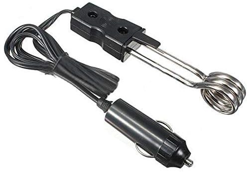XAOBNIU 12v Car Hot Immersion Electric Heater Element Kettle Mug Van