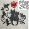 Tier-Katzenfamilie aus Metall, Stanzschablonen für Bastelarbeiten, Scrapbooking, Fotoalbum, dekorative Prägeschablonen für Kartengestaltung