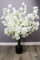 Arnusa Plante Artificielle Cerisier en Fleurs - Fleur de Cerisier Artificielle - Plante d'Intérieur (Blanc, 80 cm)