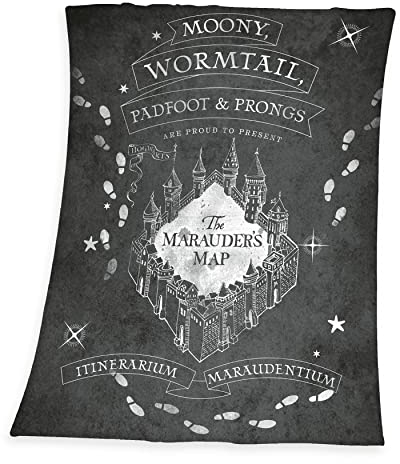 Herding Fleecedecke Harry Potter, 130 x 170 cm, 100% Polyester, Fleece