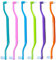 6 Stück 2-in-1 Zahnbürste mit Interdental- und Weisheitszahn-Bürstenköpfen für umfassende Mundpflege, weiche Einzel-Interdentalbürsten zwischen den Zähnen, Bürste für Zahnspangen.