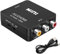 Gamer Gear Adaptador RCA a HDMI, compatible con PS1, PS2, Wii, SNES, N64, Xbox, DVD, VHS, VCR, convertidor AV a HDMI, soporta PAL/NTSC - Salida HDMI 1080P con cable de alimentación USB
