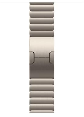 Apple Watch Band - Gliederarmband - 42 mm - Natur - One Size (passt den meisten Handgelenken)
