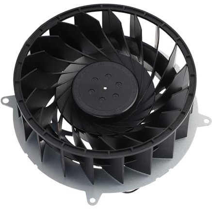 Ventilador de Refrigeración Interno para PS5, Ventilador de Refrigeración de CPU Consola Delgada de 19 Aspas de Repuesto de Refrigeración de Ventilador Ventilador de