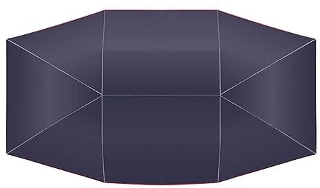 Ombrello per auto pieghevole impermeabile con telecomando, tenda automatica portatile per auto, protezione solare UV, misura universale