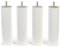 wood select Pied lit 35 cm Blanc