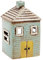 Village Pottery Blue House Teelicht