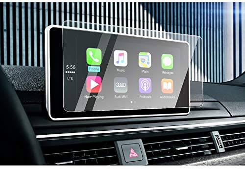 CDEFG Kompatibel mit Audi A4 B9 A5 Q5 2016-2019 / Q2 2017-2024 2025 Navigation Schutzfolie Tempered Glas 9H Kratzfest 8,3 Zoll GPS Displayschutzfolie Auto Navi Folie A4 A5 Q2 Zubehör