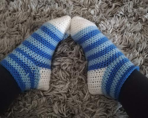 Socken häkeln Gr.35 – 37, Gr.38 - 41 und Gr.41 - 43: Ideal auch für Anfänger