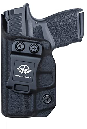 Hellcat Holster IWB Kydex for Springfield Armory Hellcat Pistol Case Pocket - Innen Bund verdeckt tragen Holster Hellcat Zubehör Guns Pouch (Black, Right Hand Draw (IWB))