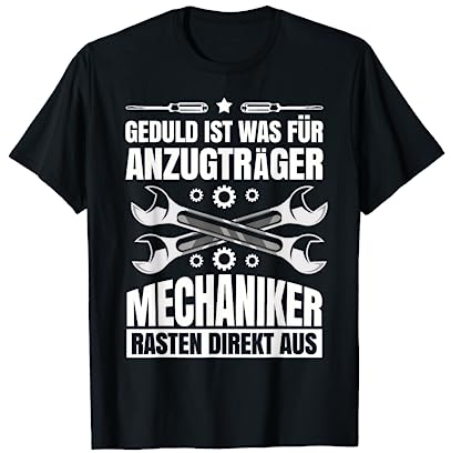 Mechaniker Schrauber Geschenk Tuning Handwerker Auto KFZ T-Shirt