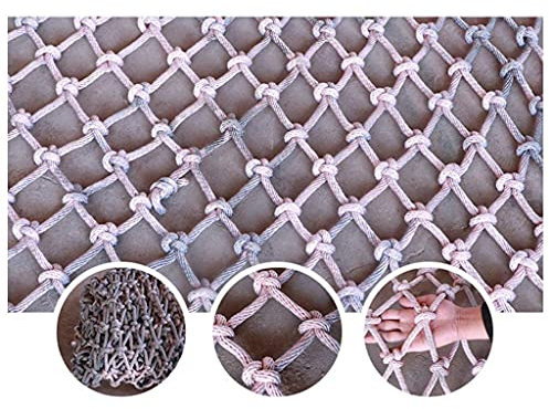 NMDCDH Sicherheitsnetz Balkonschutz Kindersicherung Treppennetz, Balkon Anti-Fall-Netz, Kindergartennetz Sicherheitsnetz Dekoration Netz Treppenschutznetz Katzennetz Hängennetz Mehrzweck-