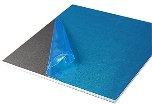 Jonoisax 1060 99,6% Placa De Chapa De Aluminio Puro - Placa De Metal De Aluminio Plana Pulido Fino Y Desbarbado,300mm*300mm*4mm