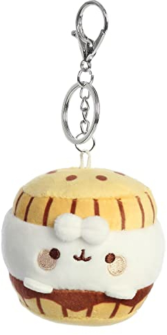 Aurora - Molang 7,6 cm S'Mores Molang Schl sselanh nger