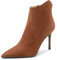Saekcted Donna Spillo Alto High Tacco Heel a Punta Stivaletti Classico Slip-on Ufficio Feste Stivali 10 CM Heels Marrone Scamosciato 43 EU