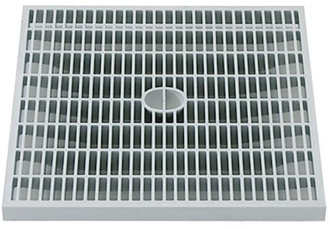 1PEZZO COPERCHIO A GRIGLIA PER POZZETTO MONOLITICO cm 30 x 30