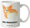 Mr. & Mrs. Panda Personalisierte XL Tasse Corgi Po - Personalisierte Geschenke, Riesige Tasse Mit Botschaft, Große Tasse Mit Aufdruck, Sprüche, Große