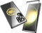 ksscaly Hülle für Samsung Galaxy S23 Ultra, 360 Grad Schutz Case Kompatibel mit Magsafe Rückseite Cover+Schutzfolie+Magnetische Adsorption Metallrahmen Handyhülle mit Safty Lock für S23U (Schwarz)