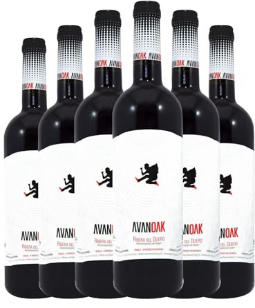 Juan Manuel Burgos Aván Oak Tempranillo Ribera del Duero 75 cl Vino tinto (Caja de 6 Botellas de 75 cl)