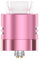 Original Tsunami Reborn Z RDA Atomizador flujo de aire ajustable doble bobina cubierta DIY cigarrillo electrónico para Mod de 510 hilos vaporizador (Rosa) - No Nicotine No Liquid