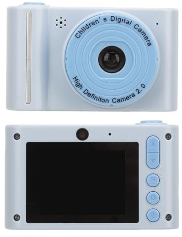 Fotocamera Digitale, Videocamera 1080P 40MP Doppio Obiettivo con Zoom 8X, Fotocamera Digitale Piccola e Compatta, Filtri con Cornici Colorate, per Ragazzi Ragazze Adolescenti
