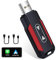 KooDux Adattatore wireless Carplay e Android auto 2 in 1, convertitore Bluetooth Plug&Play, dongle Carplay converte da cavo a wireless, con USB-A/C, adatto per auto con Wired Carplay/Android auto