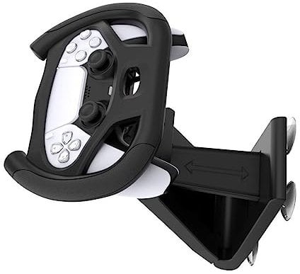 budiniao Gamepad Steering Wheel Frame Tabletop Gaming Fittings Simple Controller Rack Game Playing Accessory Fixed Holder