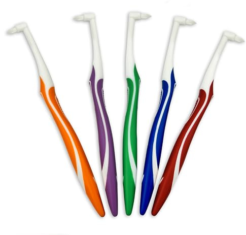 FloraVigo 5er-Pack Zahnsteinentferner, Professionelle Zahnreinigung,Zahnbürste Stain Remover, Zahnpolierer, für Entfernt Verfärbungen, Plaque & Zahnstein (Mischfarben)