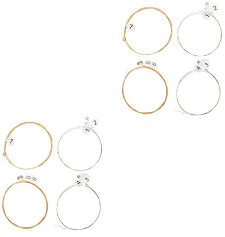 TOYANDONA 14stücke Teiliges Lyra Saitenerset Aus Hochwertige Ersatzsaiten Für Lyra Robuste Und Langlebige Musikinstrumentenzubehör Für Musikliebhaber Und Spieler