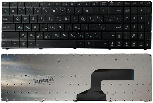 ZMHYGEW Tastiera Russa per ASUS N53 X53 X54H k53 A53 N60 N61 N71 N73S N73J P52 P52F P53S X53S A52J X55V X54HR X54HY N53T Laptop RU