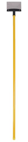 Leborgne - Lisseuse De Joints Longue Portée - Nanovib - Ø 20 cm - Manche 185 cm - Outil Pour Maçons Finisseurs - Lame Inox Souple Et Résistante - Utilisation Sol Et Plafond