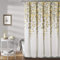 Lush Decor Tenda Doccia, Giallo/Grigio, 182,9 x 182,9 cm
